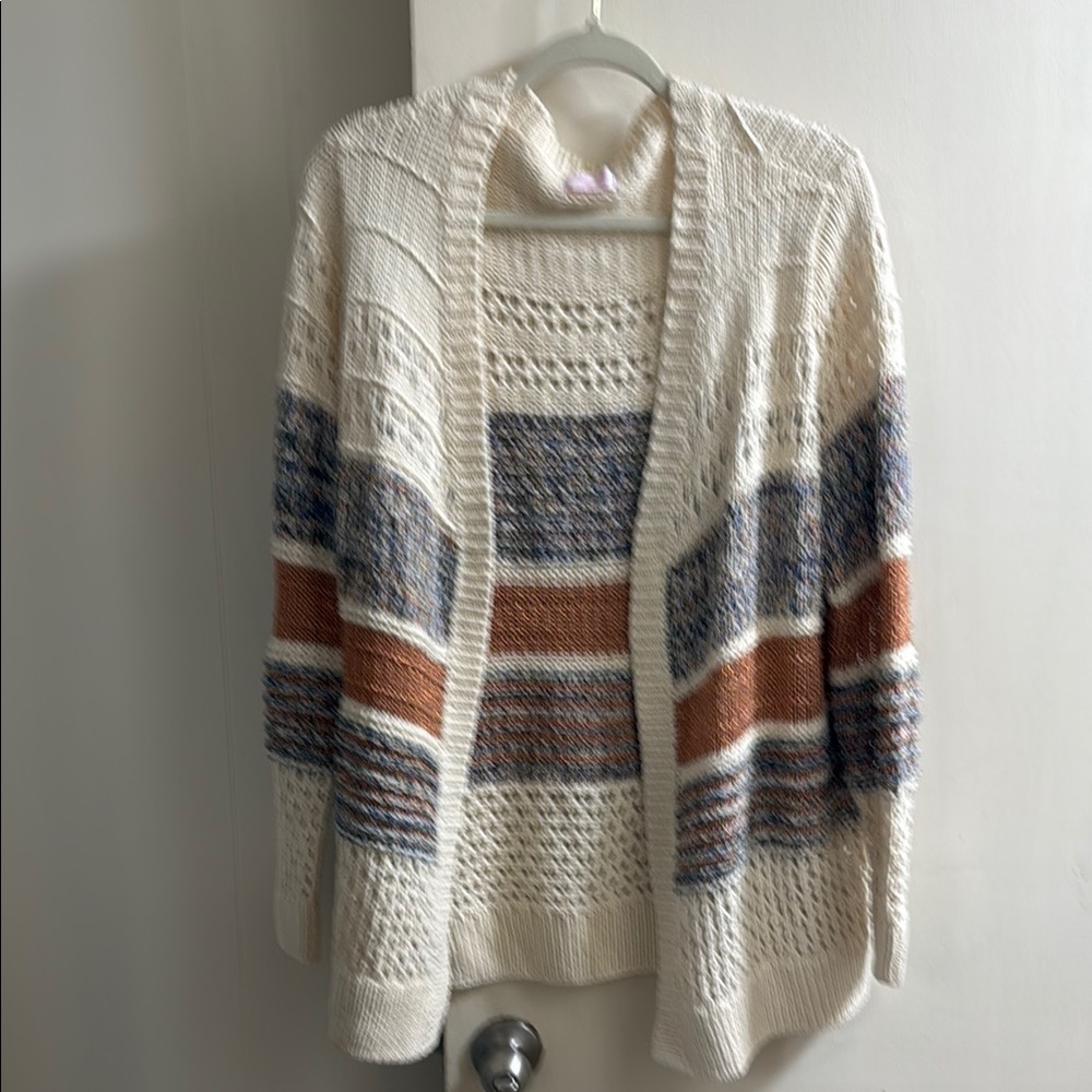 Pink Lily Cozy Multicolor Knit Sweater